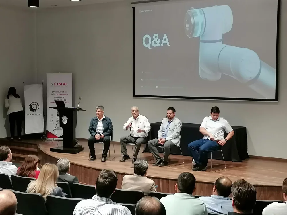 Panel de automatización colaborativa en CIMAL · sesión de preguntas